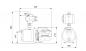 Preview: Gartenpumpe JP 5-48-S + Druckmanager PM1 2,2bar Grundfos