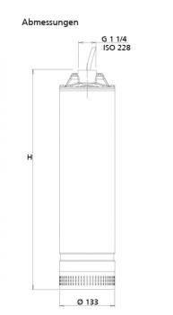 Ixo N 65 E Zisternenpumpe 230V 39300174 KSB
