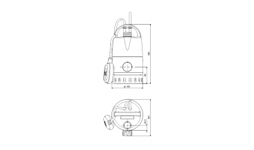 Unilift CC5 A1 - 96280966 Grundfos Tauchpumpe